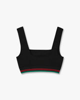 Black Seamless Bralette