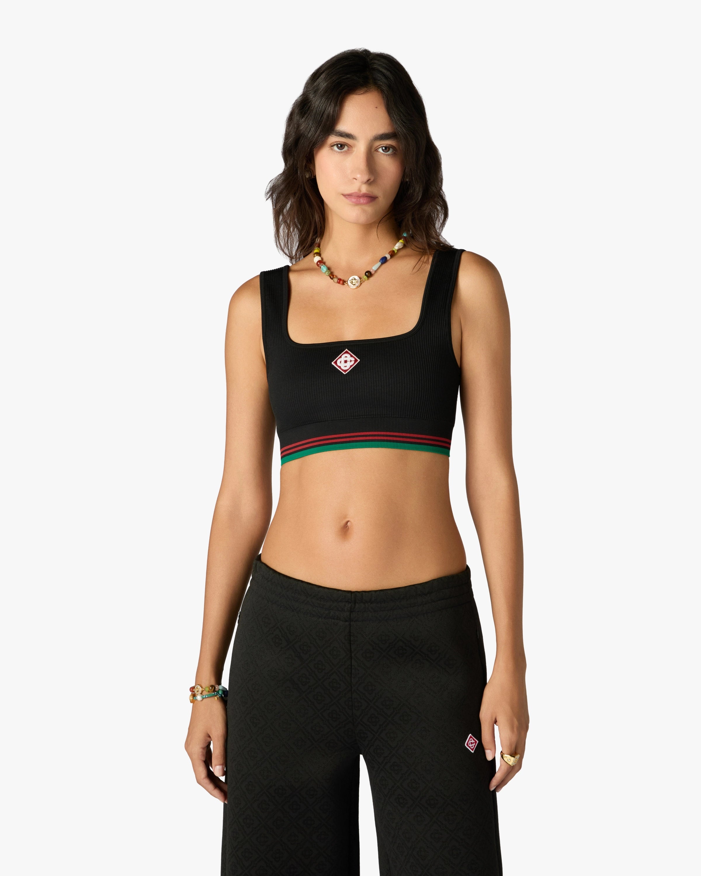 Black Seamless Bralette