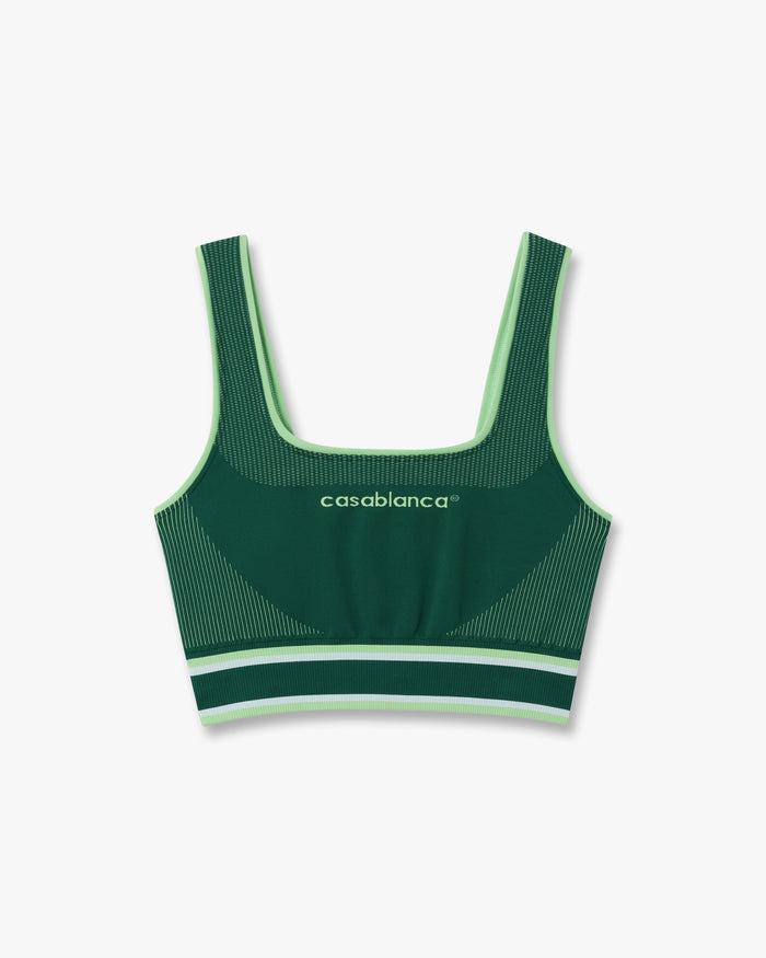 Green Seamless Bralette