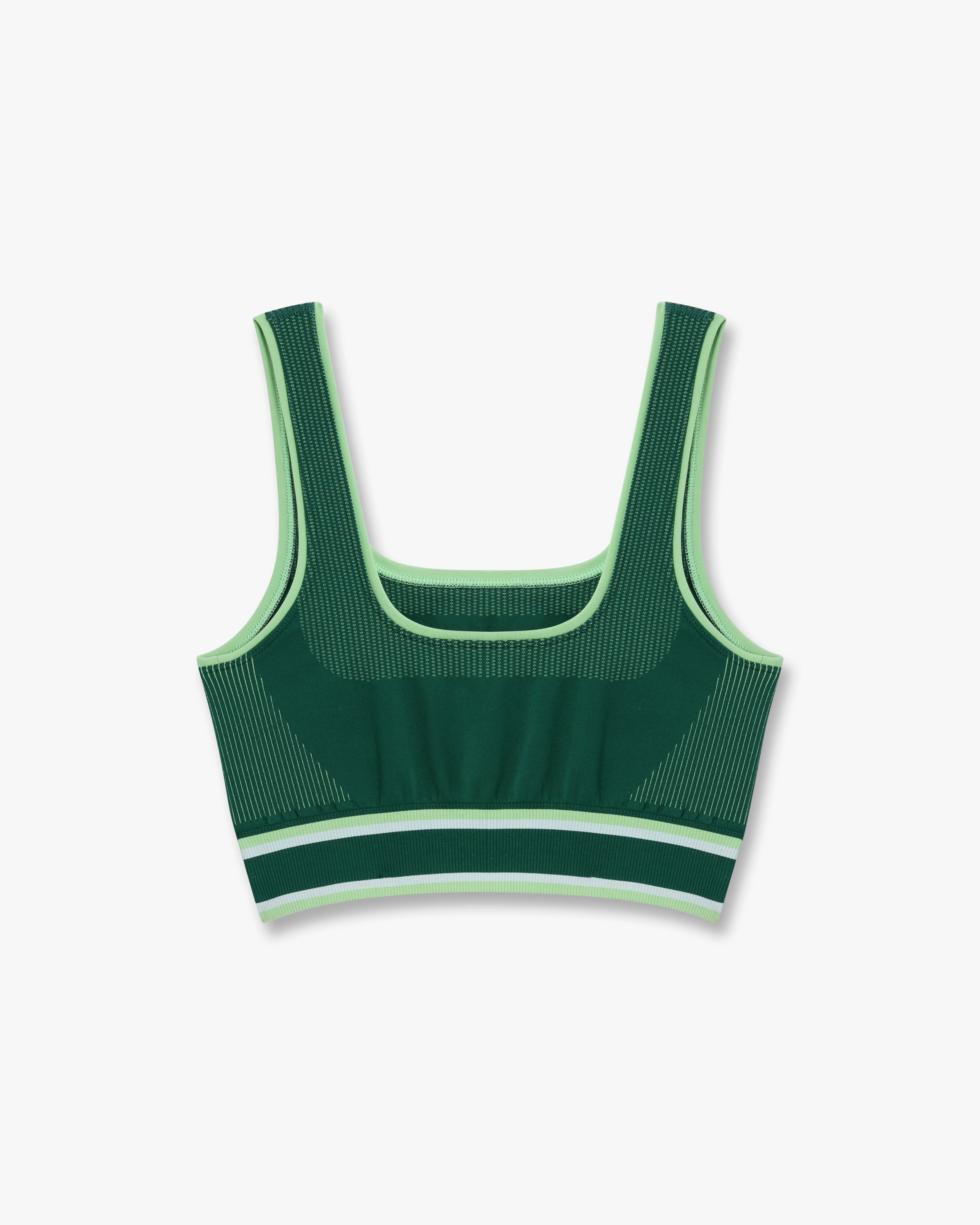 Green Seamless Bralette