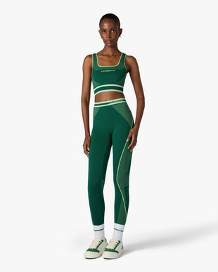 Green Seamless Bralette