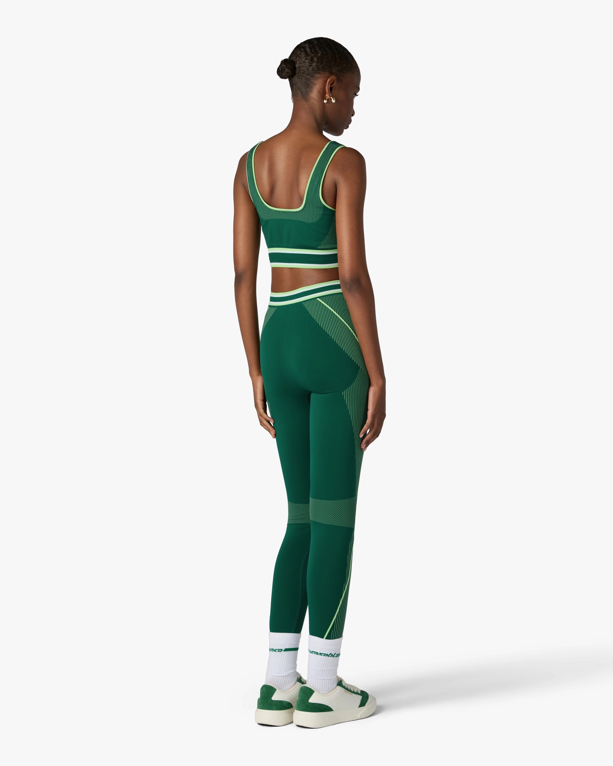 Green Seamless Bralette