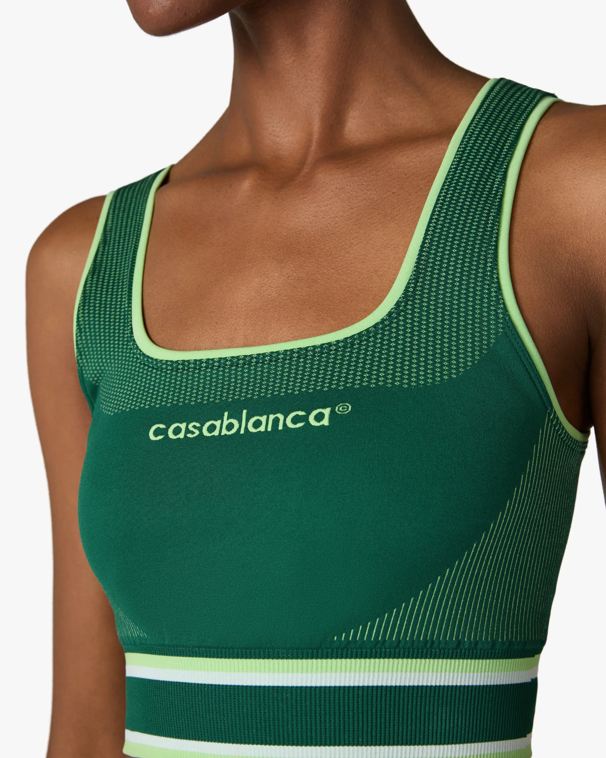 Green Seamless Bralette