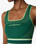 Green Seamless Bralette