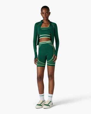 Green Seamless Shorts