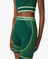 Green Seamless Shorts