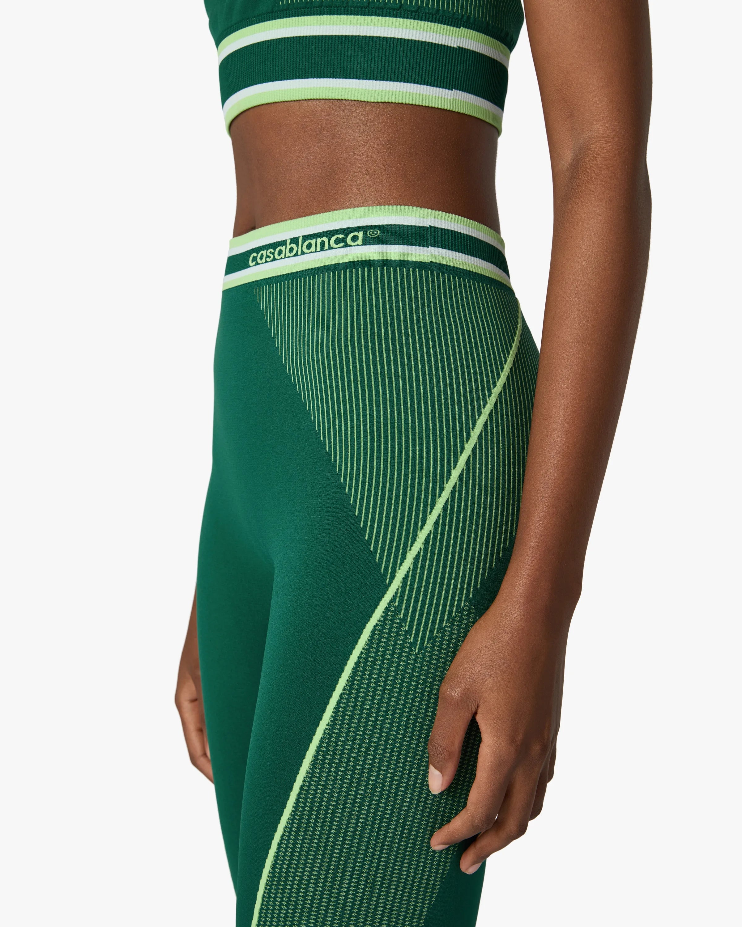 Green Seamless Leggings