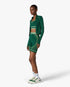 Green Seamless Zip-Up Jacket
