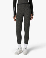 Grey Seamless Monogram Leggings