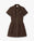 Dark Brown Monogram Canvas Midi Dress