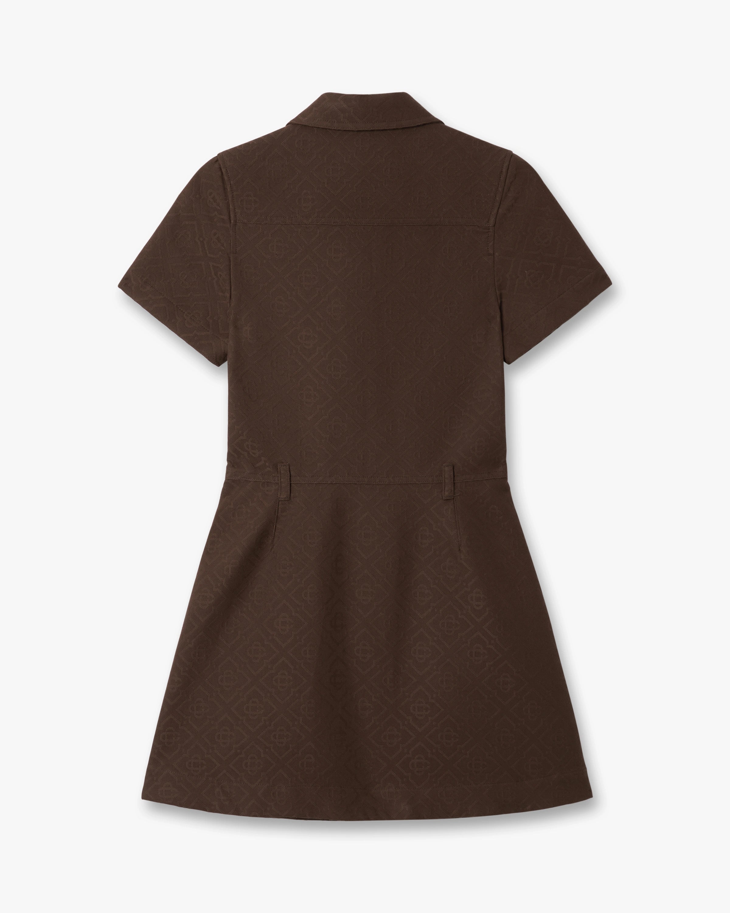 Dark Brown Monogram Canvas Midi Dress