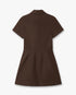 Dark Brown Monogram Canvas Midi Dress