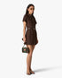Dark Brown Monogram Canvas Midi Dress