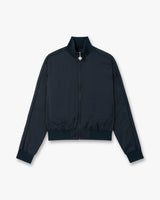 Navy Monogram Track Jacket