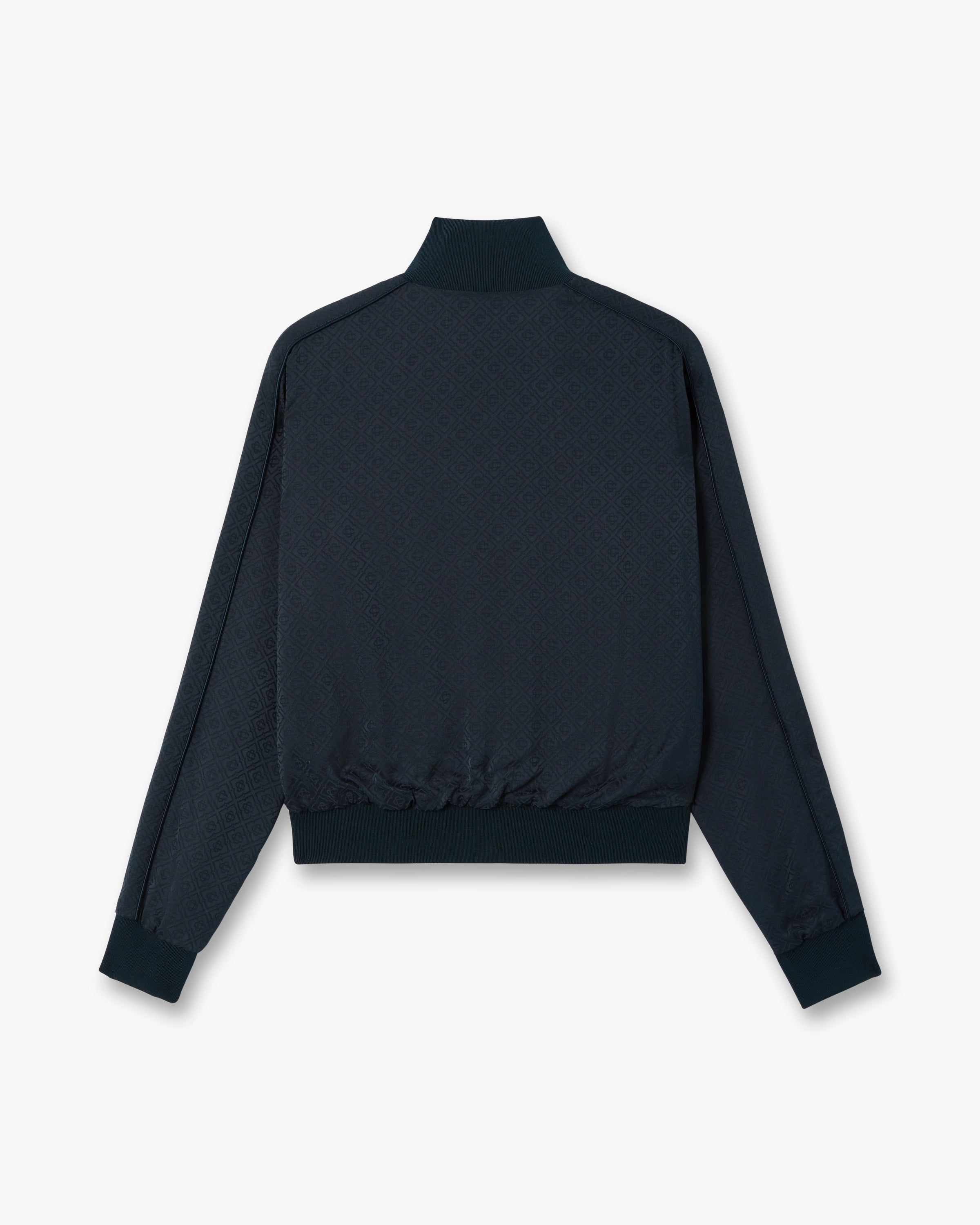 Navy Monogram Track Jacket
