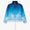 Blue Gradient Egyptian Rug Silk Track Jacket