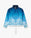 Blue Gradient Egyptian Rug Silk Track Jacket