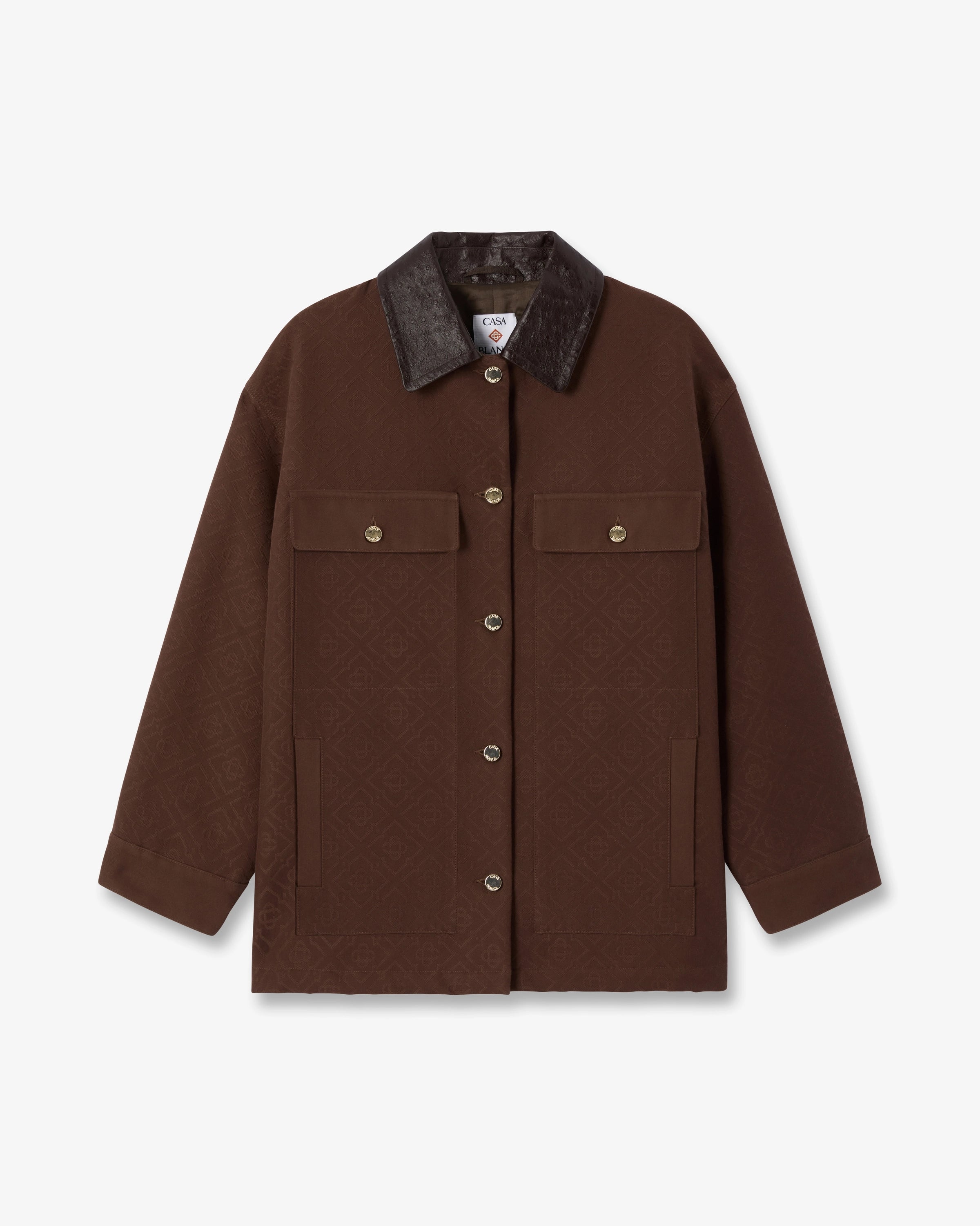 Dark Brown Workwear Jacket