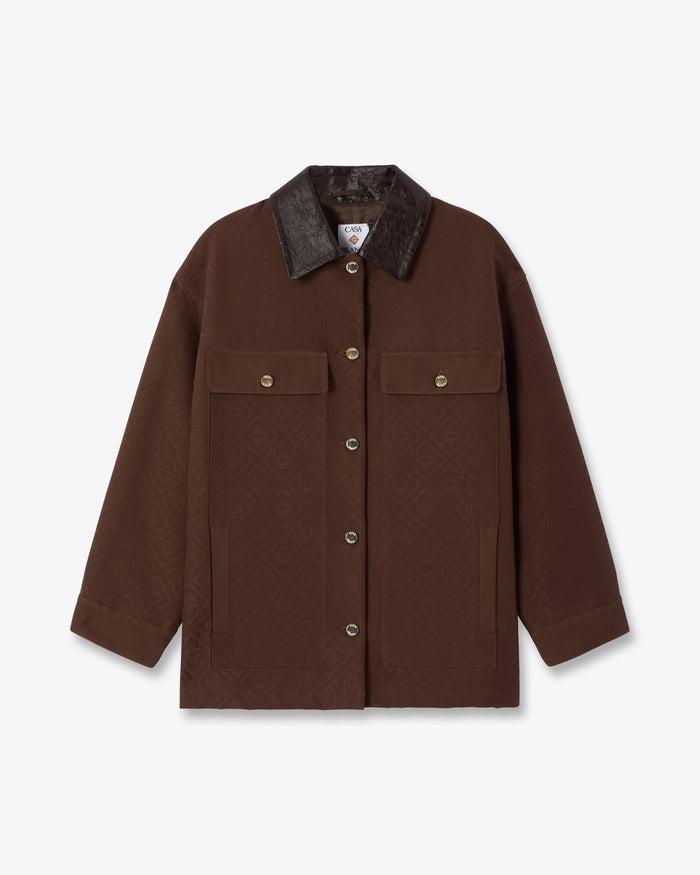 Dark Brown Workwear Jacket