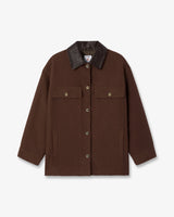 Dark Brown Workwear Jacket