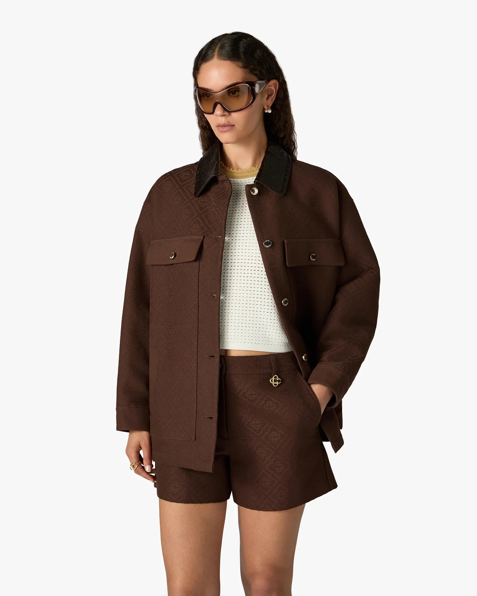 Dark Brown Workwear Jacket