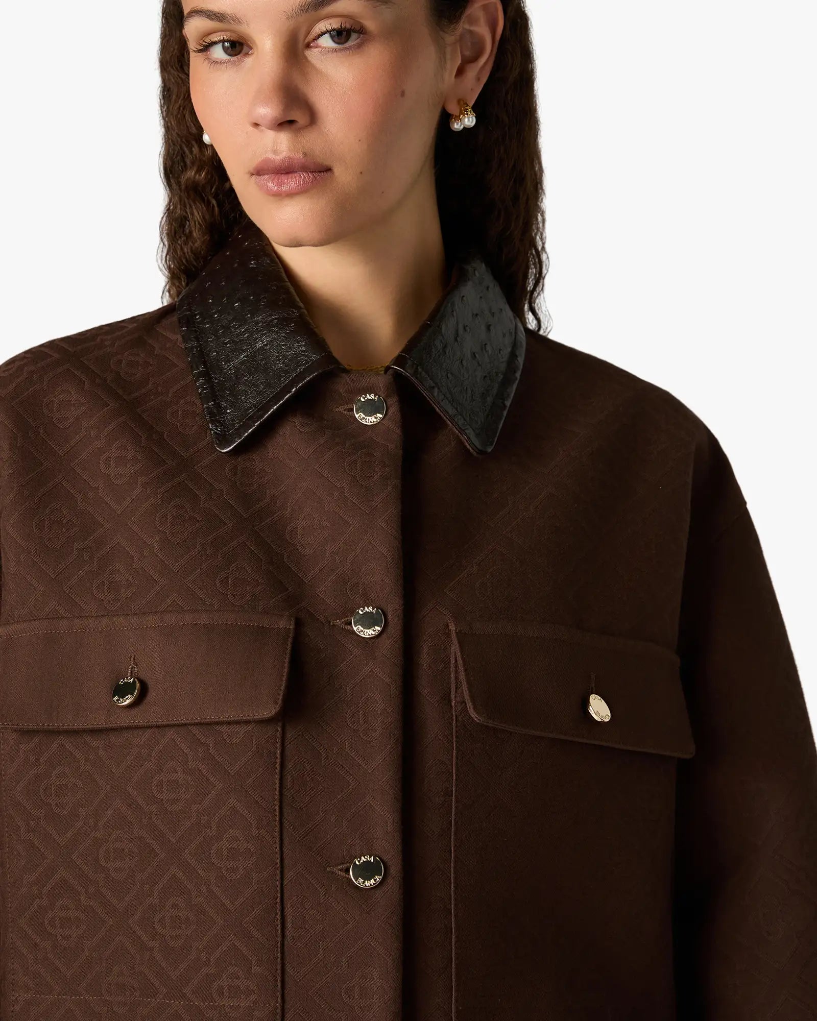 Dark Brown Workwear Jacket