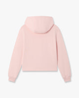 Pink Tennis Club Icon Pyramid Abduction Cropped Hooded Sweatshirt