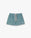 Teal Striped Towelling Shorts