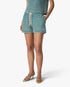 Teal Striped Towelling Shorts