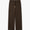Dark Brown Wide Leg Sweatpants