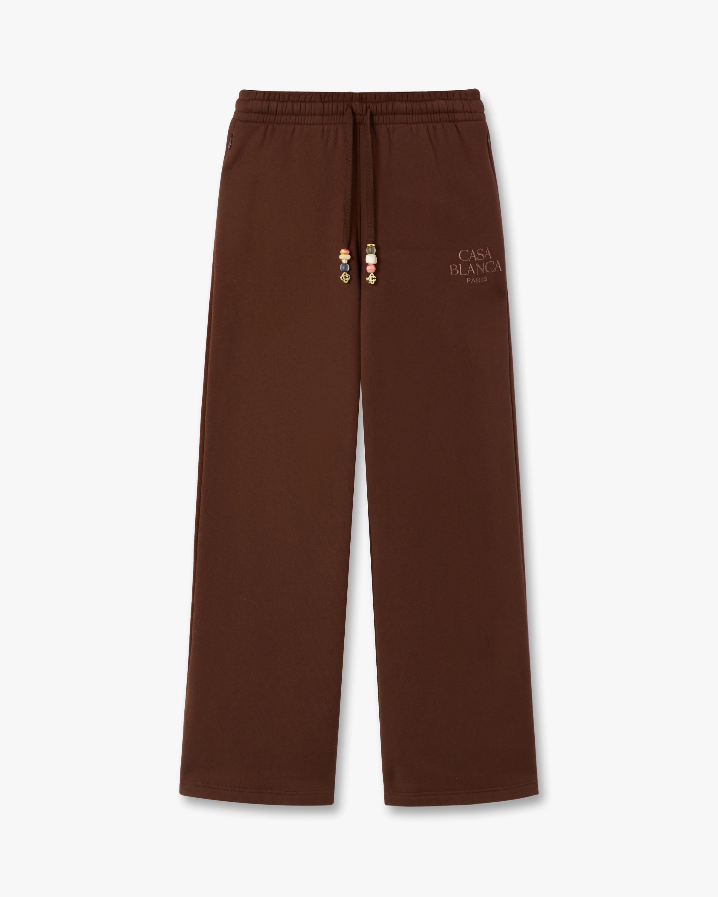 Dark Brown Wide Leg Sweatpants