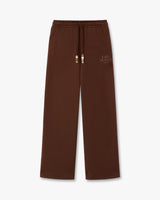 Dark Brown Wide Leg Sweatpants