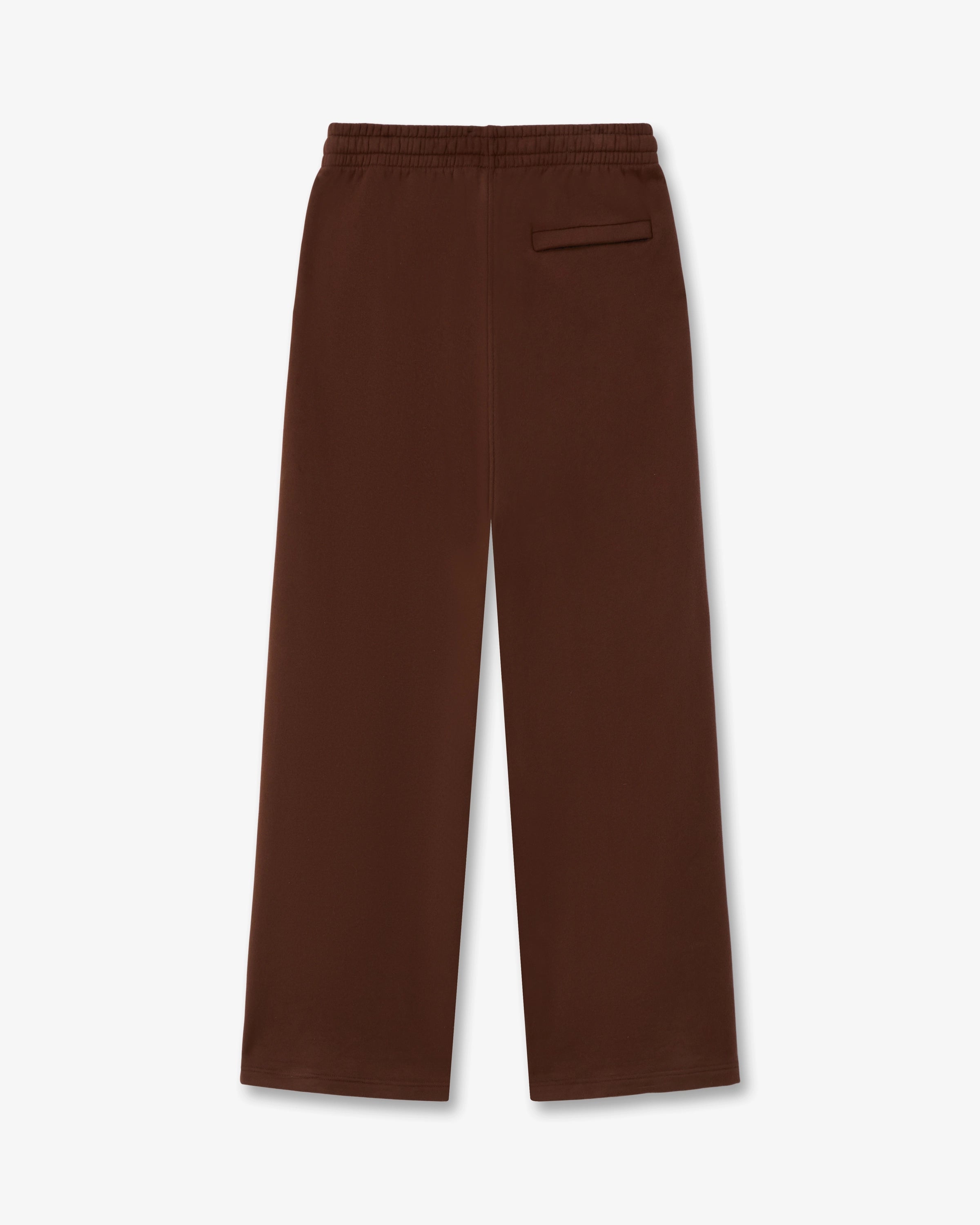 Dark Brown Wide Leg Sweatpants