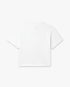 White Laduree x Casablanca Cropped Baby Short Sleeve T-Shirt