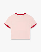 Pink Pyramid Tourism Cropped Baby Short Sleeve T-Shirt