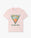 Pink Tennis Club Icon Pyramid Abduction Fitted Short Sleeve T-Shirt