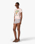 Pink Tennis Club Icon Pyramid Abduction Fitted Short Sleeve T-Shirt
