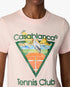 Pink Tennis Club Icon Pyramid Abduction Fitted Short Sleeve T-Shirt