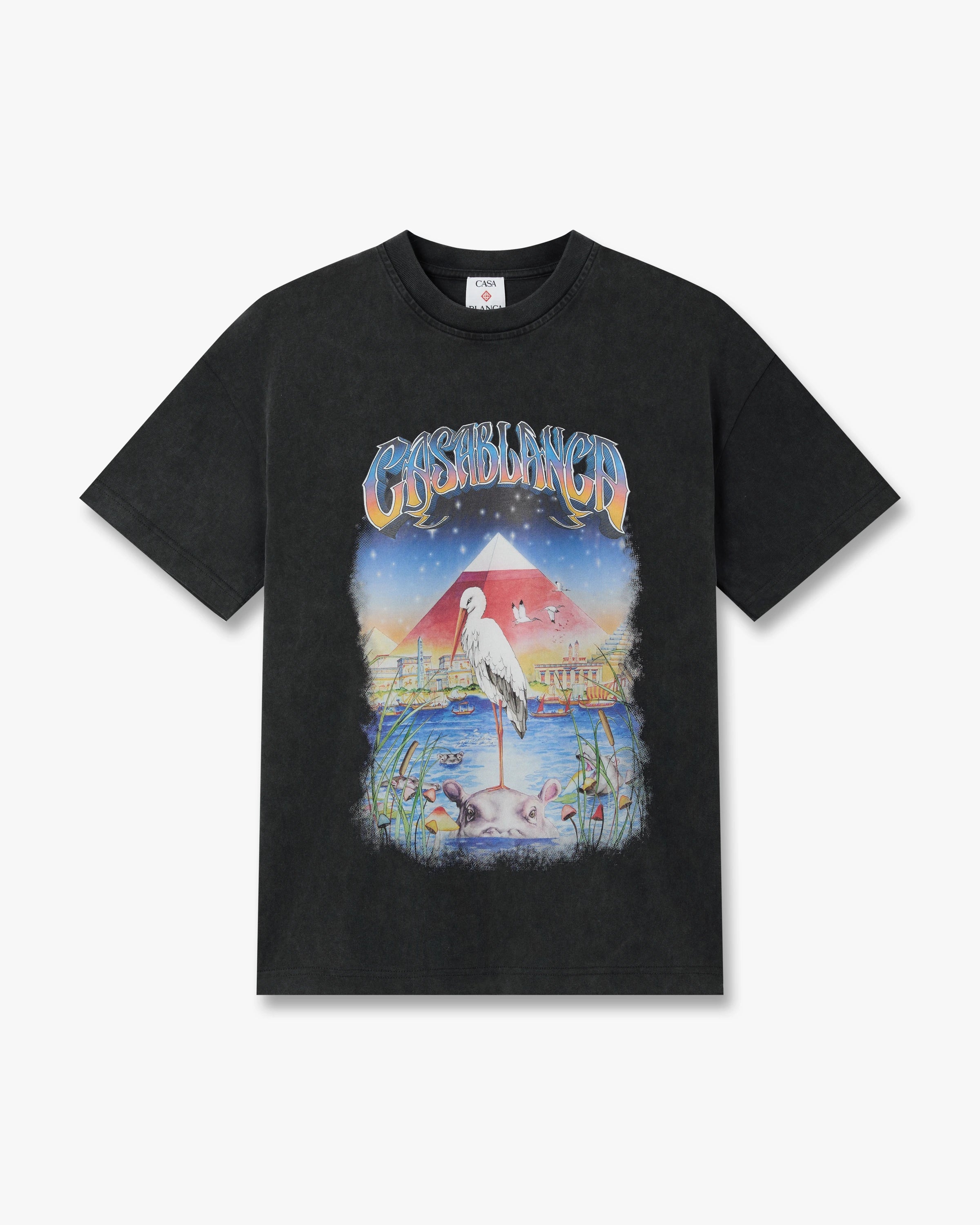 Black Egypt As It Was Oversized Short Sleeve T-Shirt