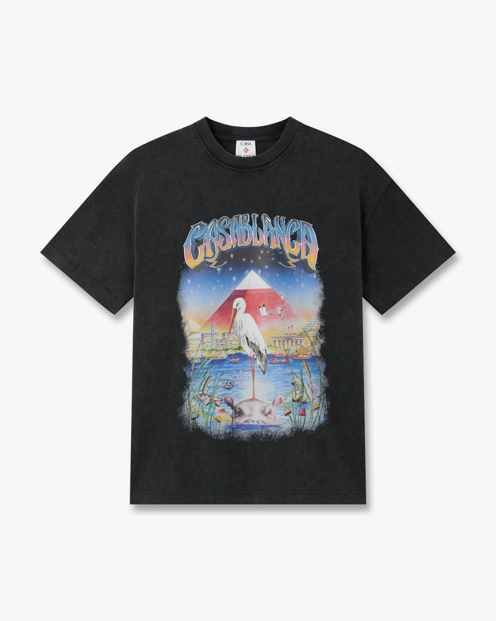 Black Egypt As It Was Oversized Short Sleeve T-Shirt