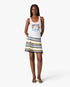 Multicolour Airspray Printed Tank Top