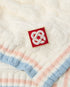 White Boucle Tennis Mini Skirt