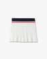 Cream & Navy Knit Tennis Mini Skirt