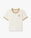 White Lace Tuck Stitch Short Sleeve Top