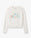 Cream Stacked Logo Jumper