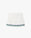White Hotel Emblem Pleated Mini Silk Skirt