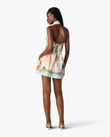 Pink Ethereal Cotton Mini Skirt