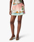 Pink Ethereal Cotton Mini Skirt