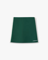 Green Scuba Mini Skirt