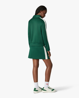 Mini-jupe verte Scuba